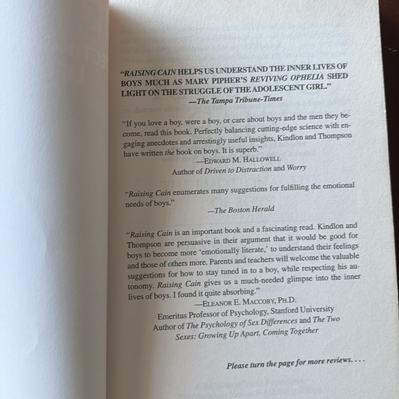 Raising Cain by Dan Kindlon  and Michael Thompson - Picture 5 of 5